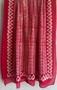 Jaipur Handcrafted 100% Cotton <b>Scarf</b> Traditional Hand Block Printed Breathable <b>Scarf</b> Boho Chic Handmade Soft Cotton <b>Scarf</b> - Product Image 5