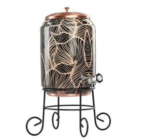 Dispensador de agua de cobre puro multicolor para el hogar, Hotel y restaurante, beneficios de cobre para la salud, diseño moderno, vasos para fiestas - Product Image 6