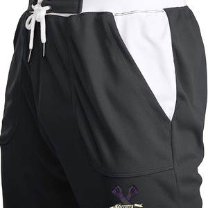 Pantalones cortos de baloncesto informales personalizables al por mayor para hombre, ropa deportiva con estampado sólido de malla transpirable de verano con etiqueta privada - Product Image 4