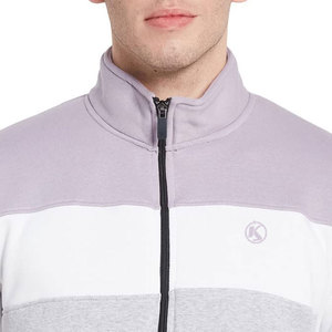 Diseño liso personalizado su propio chándal para hombres Venta caliente Slim Fit algodón liso hombres chándal - Product Image 6