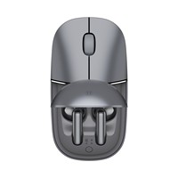 Étui 2-en-1 pour souris sans fil et écouteurs – Accessoire informatique périphérique pour ordinateur portable