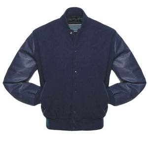 OEM Manufacturer High Quality Varsity Jacket Men Chenille Embroidery Custom Baseball Letterman Stand Front Customizable Varsity - Product Image 3