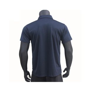 Precio al por mayor de los hombres de secado rápido camisetas personalizadas transpirable Slim Fit poliéster sublimación patrón sólido camisa - Product Image 5