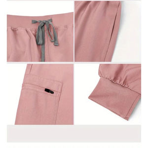 ชุดยูนิฟอร์มพยาบาลและชุดทำงานโรงพยาบาลแบบลำลองสำหรับความงามทำผม - Product Image 6