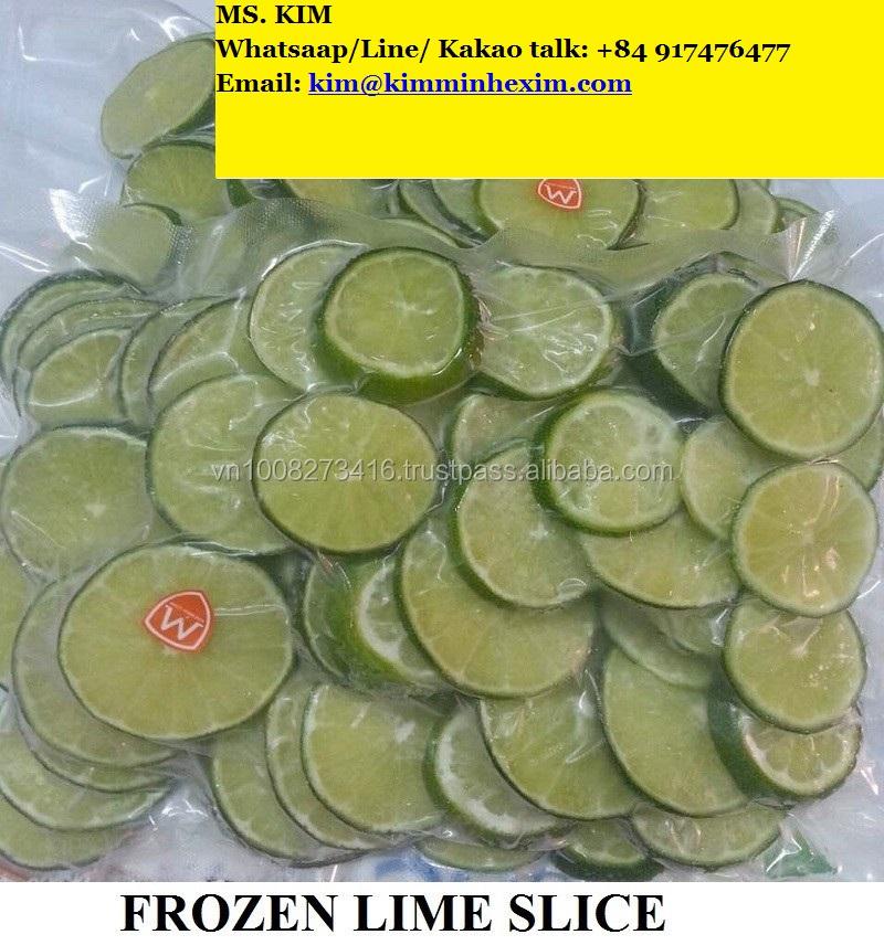 100% IQF Frozen Fresh Lemon Sliced and Whole-Premium Freezing Processed