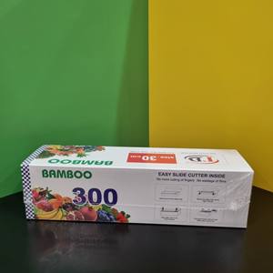 Top vente pas cher produits 2024 PVC s'accrochent Wrap alimentaire Film Jumbo rouleau pour la nourriture en plastique Wrap alimentaire Film 45cm * 250m * 10mic - Product Image 3