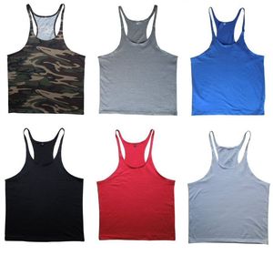 Venta al por mayor de verano de algodón Rib Tank Top para hombres logotipo personalizado básico deporte gimnasio camiseta sin mangas con Pakistán algodón - Product Image 4