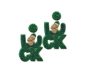 2023 tendencia declaración bordado cuentas gota pendientes hechos a mano nueva colección de otoño para mujeres niñas moda exportada India - Product Image 2