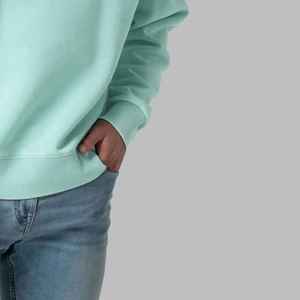 เสื้อฮู้ดสวมหัวมีฮู้ดดี้ผ้าฝ้าย100% 400กรัมสำหรับผู้ชายเสื้อสเวตเตอร์พิมพ์ลายปักด้านหน้าสำหรับทุกเพศ - Product Image 2