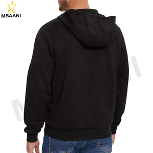 Sweat à capuche pour homme Jacquard à carreaux Pull à manches longues Casual Waffle Fashion Sweatshirts à capuche Chandails. - Product Image 3