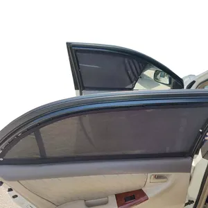 Relatiegeschenk Opvouwbare Auto Zonnescherm Hoes Oem Odm Service Voorruit Auto Gordijn Met Aangepaste Logo Gedrukt