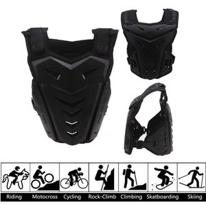Chaleco de motocicleta de alta calidad, Protector de espalda insertada, camisa de armadura corporal, equipo de protección anticaída para el pecho y la espalda, para esquiar, columna vertebral - Product Image 3