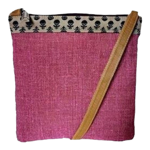 High quality Jute shopping Sling <b>Gift</b> <b>Bags</b> Customize Style <b>Fabric</b> Pattern Pcs Color Small Raw Origin India - Product Image 4