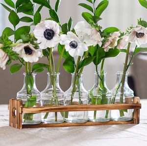 Vases en bois de qualité supérieure pour la décoration intérieure Vases en bois naturel de vente chaude pour le salon Vases en bois fabriqués à la main durables pour les fleurs - Product Image 4