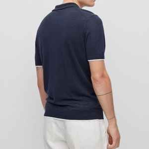 OEM personalizado 100% algodón 180 Gsm Polo camiseta para hombres verano estilo manga corta - Product Image 6