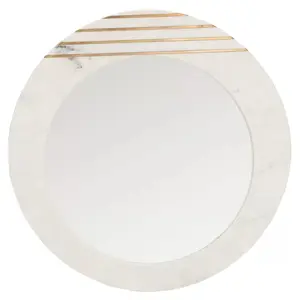 Wunderbare handgemachte Großhandel benutzer definierte moderne Luxus runde Metall gerahmte weiße hängende Wand halterung Spiegel für Badezimmer Home Decor