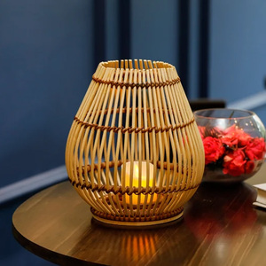 BOUGIER EN ROTIN 100% NATURE FAIT MAIN AVEC UN BEAU DESIGN POUR LA DÉCORATION DE LA MAISON MEILLEURE QUALITÉ FABRIQUÉE AU VIETNAM - Product Image 3
