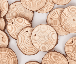 VENTE CHAUDE Découvrez nos VENTES CHAUDES Panneaux de bois ronds décoratifs: Pin vintage écologique pour une photographie d'intérieur époustouflante - Product Image 5