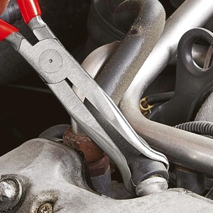 Alicates de Mecánico KNIPEX de 200 mm de Largo, Tipo 9 45, Alicates de Pesca Angulados con Recubrimiento Plástico - Product Image 3