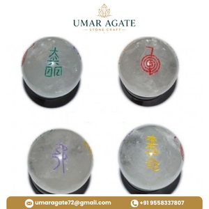 Wholesale Engraved Sphere High Quality Polished Healing <b>Crystal</b> <b>Ball</b> Engraved Love Gift Decoration Reiki Symbol <b>Ball</b> - Product Image 5