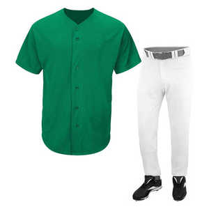 Offre spéciale Vêtements de sport de qualité supérieure Ensembles d'uniformes de baseball sur mesure Prix de gros Directement du Pakistan - Product Image 1