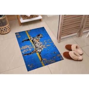 Alfombra con Estampado de Leopardo - Alfombra Moderna de Chenilla, Alfombra de Chenilla - Product Image 5