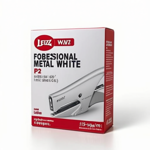 เครื่องเย็บกระดาษแบบตั้งโต๊ะ Leitz WOW P2 Professional Metal สีขาว รองรับกระดาษ 15 แผ่น 80 กรัม/ตร.ม. - Product Image 3