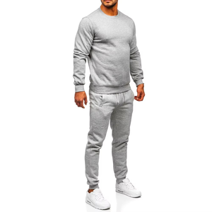 2025 Casual Slim Fit Plain Sport Joggers chándales para hombres verano hombres dos piezas ropa deportiva traje chándal conjuntos para hombres - Product Image 5