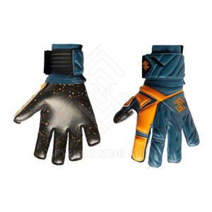 Gants de gardien de but en latex de haute qualité sur mesure avec logo personnalisé, imperméables, antidérapants et respirants pour adultes - Product Image 2