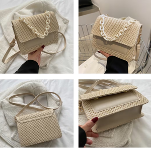 Women Office Were Handbag Elegant <b>Straw</b> <b>Bags</b> Customized Ladies Shoulder <b>Straw</b> Hand <b>Bags</b> Wholesale Products - Product Image 2