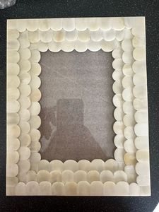 Cadre photo en bois MDF magnifiquement conçu avec cadre en résine incrusté d'os pour la décoration intérieure - Product Image 2