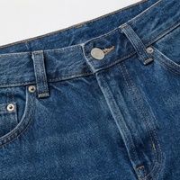 Jeans pour femmes à jambe large et taille haute, vêtements occidentaux, coton respirant, jeans décontractés à jambe droite, tendance de la mode, pantalon streetwear