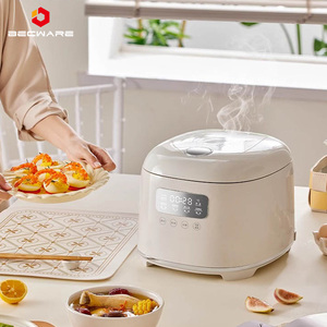 Olla arrocera redonda, olla arrocera multifuncional de 2,8 L de capacidad para el hogar, máquina de cocina inteligente para pasteles - Product Image 2