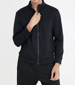 Nueva llegada de alta calidad, último diseño, gran oferta, chándales de invierno para hombre, chándal informal de algodón y poliéster Reversible ecológico - Product Image 2