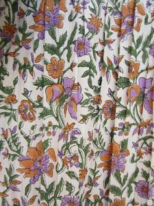 Indian Fusion Ikat Non-tissé Lavable Longueur Genou Vêtements de Plage Robe Occidentale Coton Naturel Été Indo Western Bouton de Poche - Product Image 4