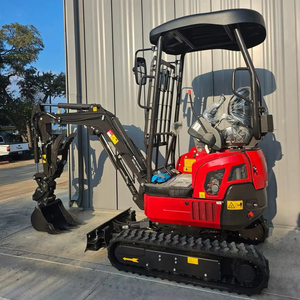 ENVÍO GRATUITO, Miniexcavadora de Orugas de 2.5 Toneladas, Nueva, con Certificación EPA y CE, Motor Kubota D1105 de 35 hp, ROPS Abierto, Pulgar Hidráulico - Product Image 1