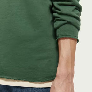 Sweats à capuche surdimensionnés en coton pour hommes, sweats à capuche unis imprimés avec logo personnalisé, vente en gros en usine, service OEM - Product Image 3