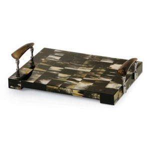 Bandeja de cuerno de moda para un estilo de mesa elegante, perfecta para hogares contemporáneos, fiestas elegantes y exhibición de comida creativa - Product Image 1