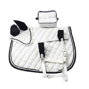 Nuevas sillas de montar deportivas inglesas de aspecto elegante y duradero, colores personalizados, cuero y algodón, hechas en Pakistán, almohadilla de silla clásica de primera calidad - Product Image 1