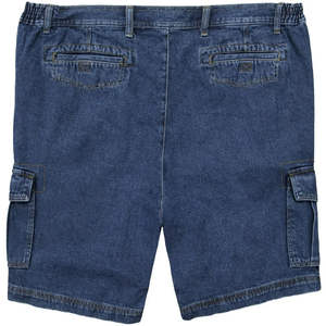 Shorts en jean taille haute coupe droite personnalisés, respirants, délavés clairs avec fermetures éclair estivales, style streetwear décontracté - Product Image 3