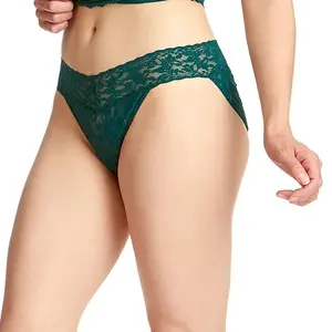 Panty Women S Panties Underwear Thongs Gorgeous Rhinestone Sexy Plain OEM Spandex Ladies Picture Girl for Women Bikini Knitt