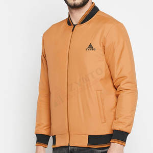 Veste bomber d'hiver pour homme à séchage rapide en gros pour la vente en ligne, veste bomber d'hiver en polyester pour homme - Product Image 2