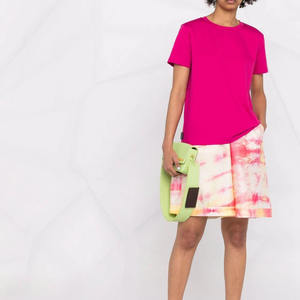 2024 T-shirts à col rond à séchage rapide pour femmes respirantes à la mode personnalisées écologiques avec impression de logo fabriqués au Pakistan pour l'été - Product Image 1