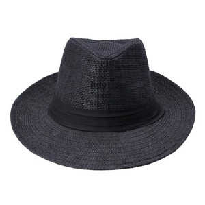 Hot Fashion Summer Casual Unisex Beach Trilby Large Brim Jazz Sun <b>Hat</b> Panama <b>Hat</b> Paper <b>Straw</b> <b>Women</b> Men Cap With Black Ribbon - Product Image 6