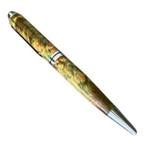 Luxury Handmade Wood Ballpoint <b>Pen</b> Stabilized Wood 0.7mm Writing Width - Product Image 5