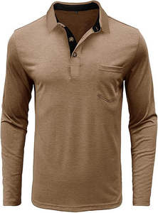Custom Mens <b>Long</b> <b>Sleeve</b> High Quality 100% cotton Polo <b>t</b> <b>Shirt</b> Tshirts . Gorgeous and comfortable polo <b>t</b> <b>shirt</b> for men - Product Image 4
