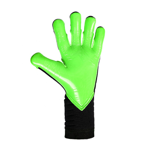 Gants de gardien de but de football en cuir confortables, ajustables, pour jeunes gardiens de but - Product Image 3