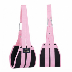 Sangles abdominales portables réglables en néoprène avec fermeture élastique unisexe pour exercices de force en salle de sport et fitness abdominal - Product Image 1