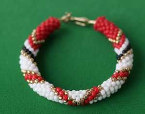 Pendientes de tuerca con cuentas de cristal hechos a mano con rubí, joyería clásica de fiesta para mujer, diseños coloridos al por mayor - Product Image 4