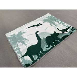 Tapis imprimé dinosaure, tapis imprimé pour chambre d'enfant, tapis pour enfants, tapis doux non tissé - Product Image 1